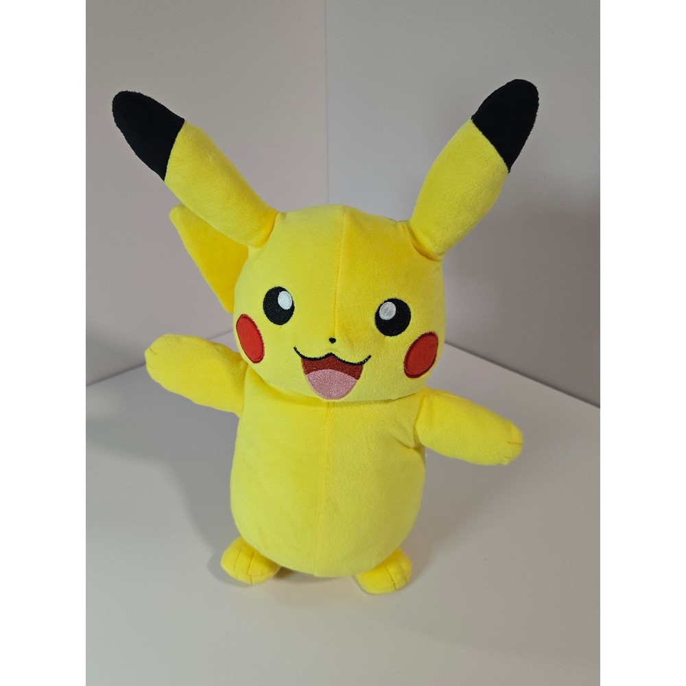 Pokemon Pikachu Plush Toy Unisex Large Yellow Light Up Cheeks‎ Sounds 2021